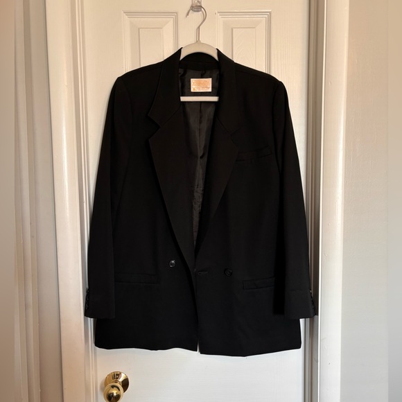 Vintage Pendleton Woolen Mills Black Blazer - Picture 2 of 5